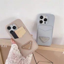 Fashion Phone Case V-shaped Card Leather Pattern 13promax Phones Cases Niche Apple 12pro Dirt Resistant 11 Full Package Cellphone Cover