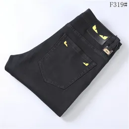 Designer jeans mens pants linen pants Hip Hop Men Jeans Distressed Ripped Biker Slim Fit Motorcycle Denim For Men M-3XL FD2