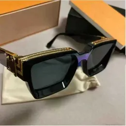 2023 Роскошные солнцезащитные очки Millionaires для мужчин и женщин, полный кадр, винтажные дизайнерские солнцезащитные очки MILLIONAIRE 1, мужские популярные черные топ qualit2736 на продажу