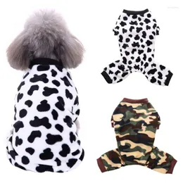 Dog Apparel Pet Camouflage Clothes Shirts Outerwear Jumpsuit Four Leg Pajamas For Small Dogs Puppy Chihuahua Product