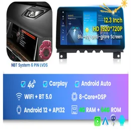 Radio con GPS para coche, reproductor Multimedia con Android 12, Qualcomm, Snapdragon 12,3, 8 + 662G, 256 pulgadas, BT, pa-ra BM-W serie 7, F01, F02, 2009-2015, NBT, CIC