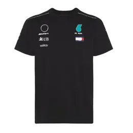 Roupas culturais para fãs da equipe de verão 2021 com a mesma fórmula F1 William terno de corrida de poliéster de secagem rápida homens e mulheres podem ser cus329o