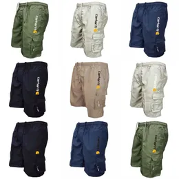 Men's Multi Pocket Work Shorts Hot Selling Summer Leisure Outdoor Fitness Short Pants Plus Size Clothing