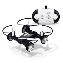 5 Fly Drive Drone, fjärrkontroll med dubbla funktion, 2 4 GHz lång räckvidd, svart