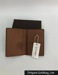Toppkvalitet Compact Pocket Organizer M60502 Men L Designer Card Holder Fashion Short Luxury Multiple Wallet Key Coin Card Holder Damier Graphite Canvas N63144