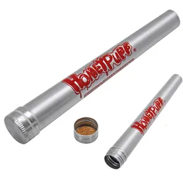 Acessórios de fumaça Tubo de metal de alumínio Doob para papel de enrolar de tamanho diferente Selagem de cheiro hermético Cone de rolamento Acessórios para fumar
