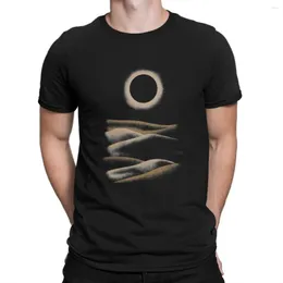 Camisetas Masculinas Dunes Of Arrakis TShirt For Men Dune Chronicles Sci-Fi Movie Estilo de Vestuário Camisa de Poliéster Homme