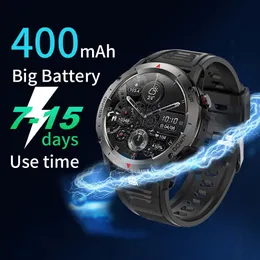 Steuerung Senbono Herren Smart Watch Custom Dial 400mAh Batterie IP68 wasserdicht 1.39 '' Bluetooth Call Outdoor Sports Smartwatch Männer Frauen Frauen