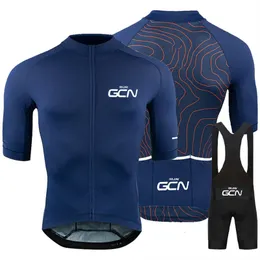 Radtrikot-Sets Raudax GCN Radtrikot-Set Herren-Radsportbekleidung Rennrad-Shirts Anzug Fahrrad-Trägerhose MTB-Bekleidung Maillot Culotte 230725