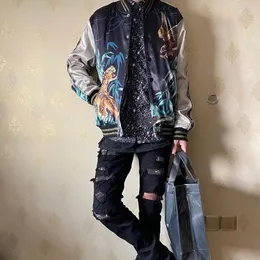 Saint laurent tiger eagle jacket hot sale