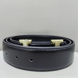 Luxury Belt Leather Ceinture Mens Designer Belt Gold Plated Smooth Buckle Cintura Formell Party Suits Jeans Affär Fashion Belt Black Gentleman GA03 C23