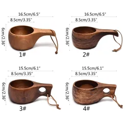 Kuksa Portable Coffee Mug With Acacia Wood Handle And Kuksa Portable Coffee Mug With Acacia Wood Handle And