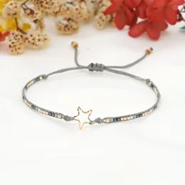 Charm Bracelets Shinus Star Bracelet For Women Boho Miyuki Jewellery Bohemian Friendship Jewelry Gift Girl Wholesale Pulseras