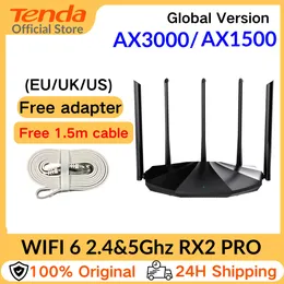 Roteadores WiFi 6 Roteador AX3000 Gigabit Wireless Repeater Tenda 2.4G 5Ghz Gigabit WIFI6 AX1500 Extender Network Tenda AC12000 Wifi Booster 230725