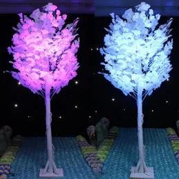 1.0 m 1.2m 1.5m tall Wedding white imitation tree, white leaf , wedding centerpieces vase LL