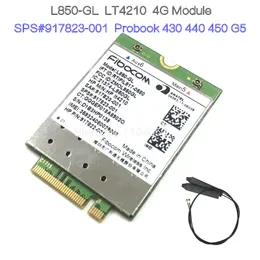 モデムL850-GL LT4210 WDXUN SPS＃917823-001 FOR HP ProBook 430 440 450 G5 Notebook FDD-LTE TDD-LTE 4Gカード4GモジュールL850 GL 230725