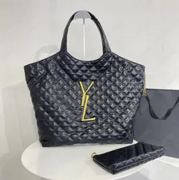 ICare Maxi 2 Sizes Bag Bag Women Crossbody Shopping Shopping Shoppance شهيرة شهيرة حقائب اليد السوداء المحفظة