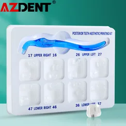 Other Oral Hygiene Dental Posterior Teeth Aesthetic Printing Mould Kit For Light Cure Composite Restoration Filling Tools 230725