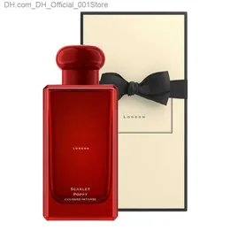 향수 Scarlet Poppy 3.4 oz 100ml Cologne 강렬한 스프레이 유명 브랜드 향수 Jo London Malong Limited Edition for Women Fragrance Z230727