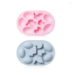 Baking Moulds Cartoon Gummies Silicone Mold Children's Food Supplement 3D Small Animal Cake Decoration Kitchen Tools