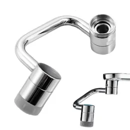 Badrumsvaskar Kranar Universal 1080 Rotation Extender Faucet Kitchen Head Sprayer Replacement Swivel Robotic Arm 230726