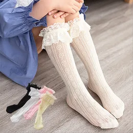 Skarpetki dla dzieci Dziewczyna Lolita Love Heart Jacquard Socks.Kid Toddler Princess Floral Lace Sock.