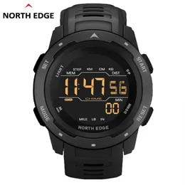 North Edge Mars Men Digital Watch Men Milit Military Sports Hounds 50m Pedsion Perferome Calories Clock Clock2951