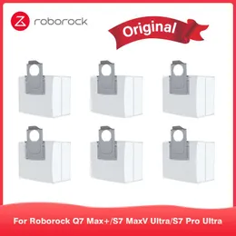 Очистители оригинал Roborock Q7 Max/Q7 Max+ аксессуар, пылевой сумкой, ткани для швабры, фильтр, боковая щетка, главная щетка, Roborock Q7 Max запасные части