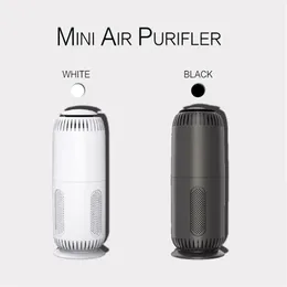 Mini Portable Personal Air Purifier för hemmakontorets skrivbordsbil med Activated Carbon HEPA Filter Mini USB Air Purifierm9276w