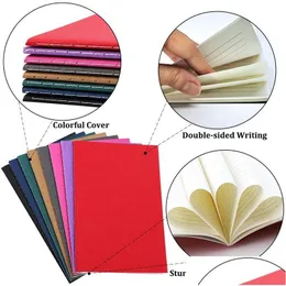 Блокноты Colorf Lined Notebbook Journals 60 страниц 5,5 x8,3 дюйма Travel Journ