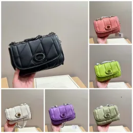 Tabby omuz çantası 20 Ultra Yumuşak Nappa ve Pürüzsüz Deri Kadın Tasarımcı Donanım Snap Kapatma Crossbody Zip Ceb