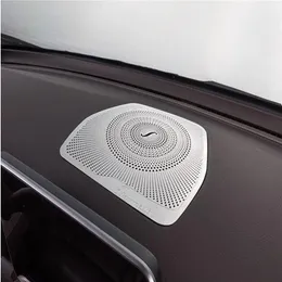 Copertura dell'altoparlante della console centrale dell'auto Coperchio di protezione dell'altoparlante del cruscotto Per Mercedes Benz 2015-2016 Classe C W205 GLC241Y