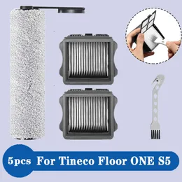 Boormachine for Tineco Floor One S5 Cordless Wet Dry Vacuum Cleaner Set Replacement Brush Roller and Vacuum Hepa Filter Accessories