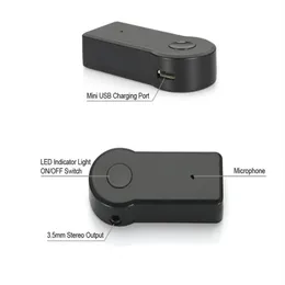 Zestaw samochodowy Bluetooth Aux 3 5 mm Audio Music Odbiornik Zestaw samochodowy Mp3 Bluetooth Mic Adapter Dongle 3 0 A2DP Hands Box EMS201U