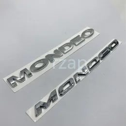 Эмблема автомобиля для Ford Mondeo 3D буквы логотипа Значок задний багажник Название крышки пластина серебряная наклейка250W