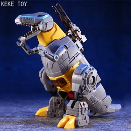 Action Toy Figures Transformation G1 KBB Tyrone Cable King Grimlock Wave Blaster Hand Make Assembly Model Action Figure Robot Toys Deformation 6645 230726