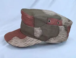 ارتداء Tomwang2012.wwii WW2 German Elite Em Summer Tanwater Camouflage Field Cap Cap Hat في أحجام