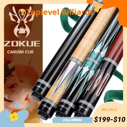 Billiard wskazówki Zoku carom stick profesjonalny wskazówka koreańska 3 poduszka stożka 12 mm końcówkę 142 cm libre z skrzynią 230726