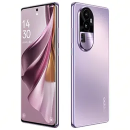 Original Oppo Reno 10 Pro+ 5G Mobiltelefon Smart 16 GB RAM 256 GB 512 GB ROM Snapdragon 8+ Gen1 50,0MP NFC 4700mAh Android 6,74 "120Hz Fullskärm Fingeravtryck ID FACE COLTPHONEFON