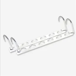 4pcs Magic Hangers Shice Space Saving Hangers Wardrobe Организатор вешалки тяжелые хромированные вешалки