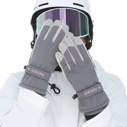 Ski Gloves Professional Girls Boys Waterproof Warm Gloves Winter Ski Gloves Snow Windproof Skiing Snowboard Gloves Riding Gloves HKD230727