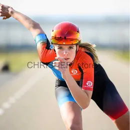 Cycling Jersey Sets Women Cadomotus Running Suit Speed Inline Roller Skate Jumpsuit Fast Skating Cycling Roller Skating Suit Bike Skinsuit Clothes x0727