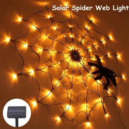 Dekoracje ogrodowe Solar Halloween LED Spider Light