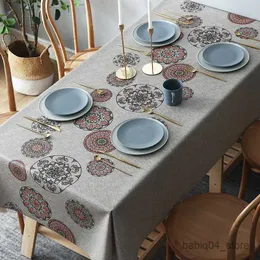 Tkanina stołowa nowa prostokąt stołowy tkanina wodoodporna oleju obrusowe okładki stolika wystrój domu