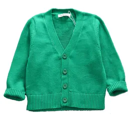 Dopasowanie rodzinnych strojów dzianinowe swetry swetry dla chłopców jesień ubrania dziecięce szkolne dzieci Kurtki dla dzieci zwykłe płaszcze 17 years 230726