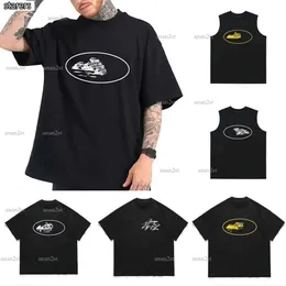 2023 المصمم Corteizs t Shirt American Street Hip Hop Letter Print Shirt Sleeve T-Shirt Men Fashion Summer Summer Round Recer 06