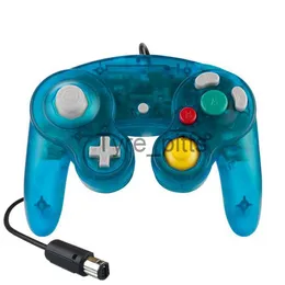 Spelkontroller Joysticks för Nintend Switch NGC Wired Gamepad GC Joystick för GameCube Controller Wiiu Wii Vibration Gaming for Play Classic Games X0727