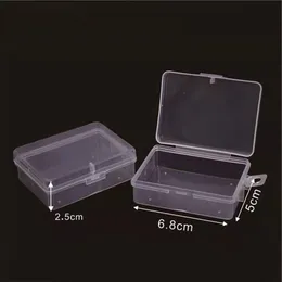 6 8 5 2 5 cm universell liten förpackningsförvaringslåda Plastfiske bete Box248i