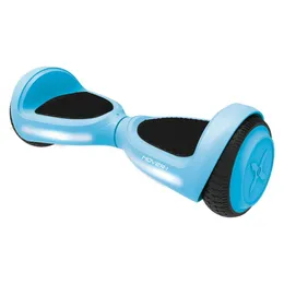 My First Hoverboard Kids Hoverboard w LED Headlights, 5 MPH Max Speed, 80 lbs Max Weight, 3 Miles Max Distance - Blue