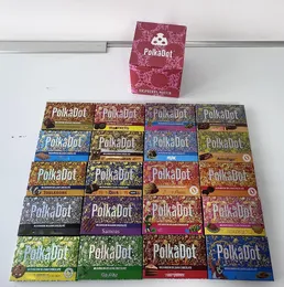 wholesale Boîtes d'emballage de chocolat PolkaDot de grande taille les plus récentes 20 sortes 4G paquet de barre de chocolat Champignon à pois Boîte d'emballage de barre de champis
